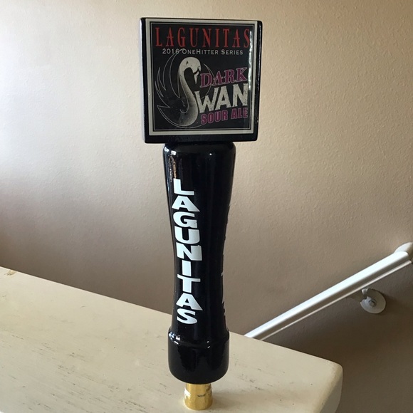 Lagunitas Dark Swan Sour Ale Tap Handle - Picture 1 of 5